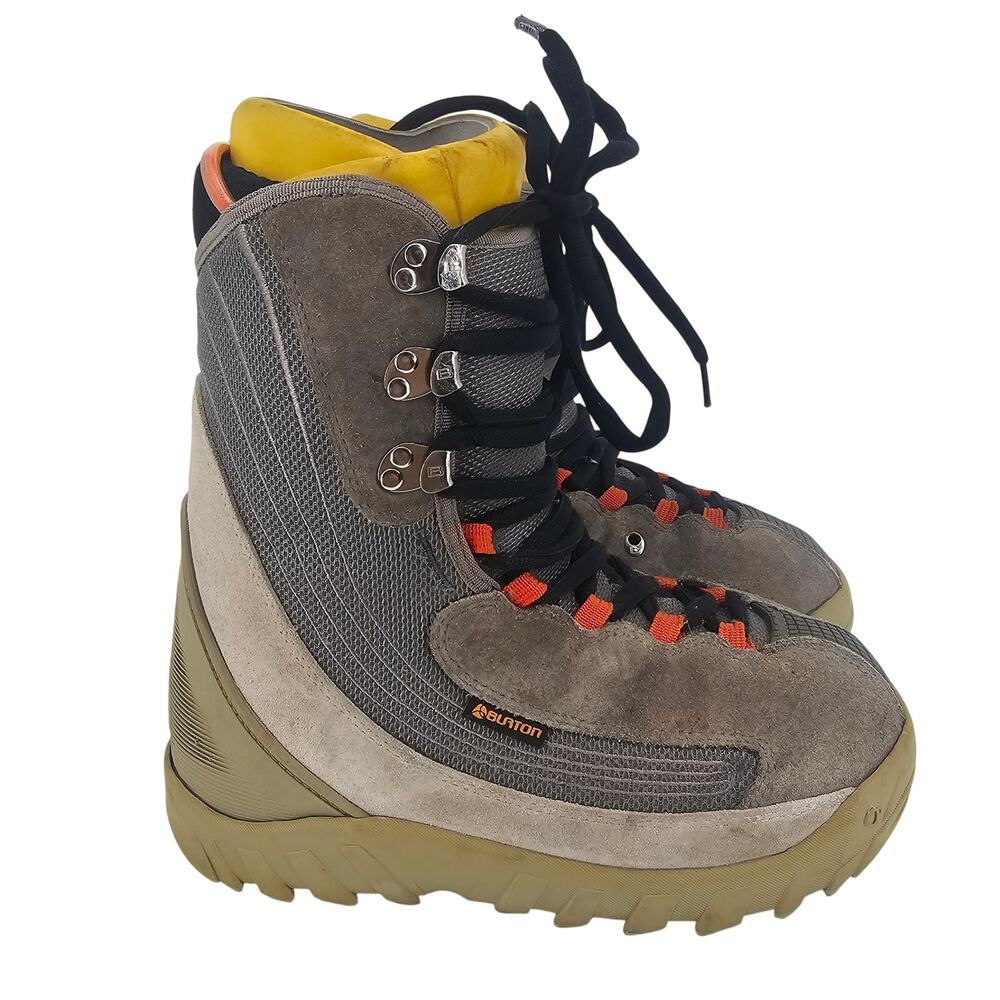 Burton Moto Gray Snowboard Boots Men's Size US 9 / EU 42